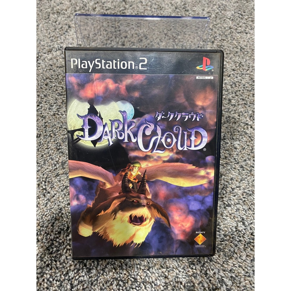 Video Game PS2 NTSC-J Import Dark Cloud Sony Black Excellent
